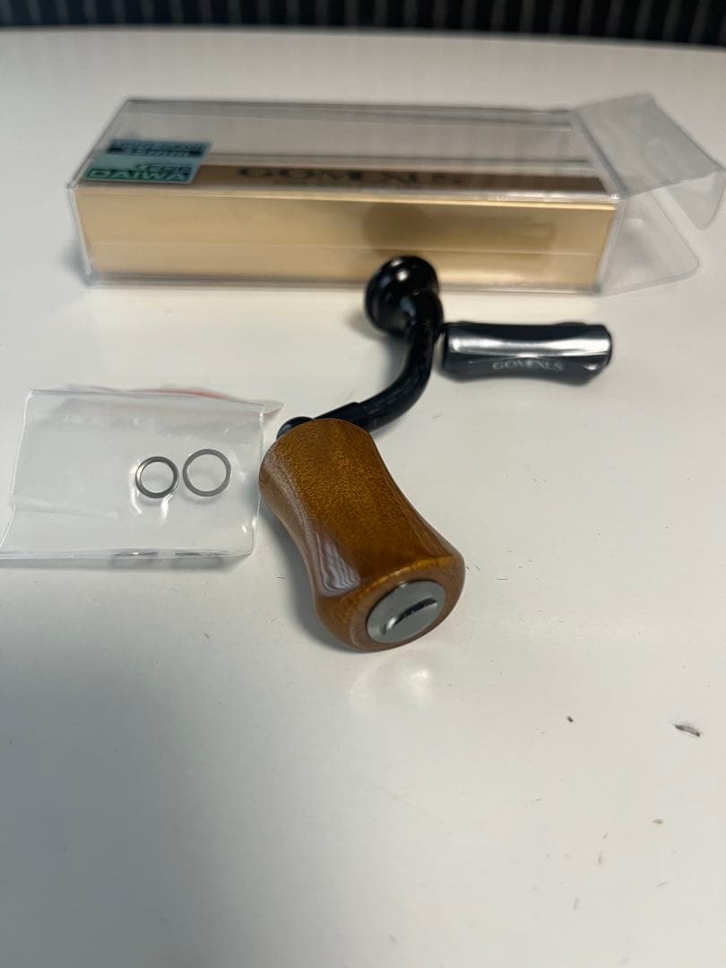 GOMEXUS Daiwa用 35mmハンドル　ウッドノブ
