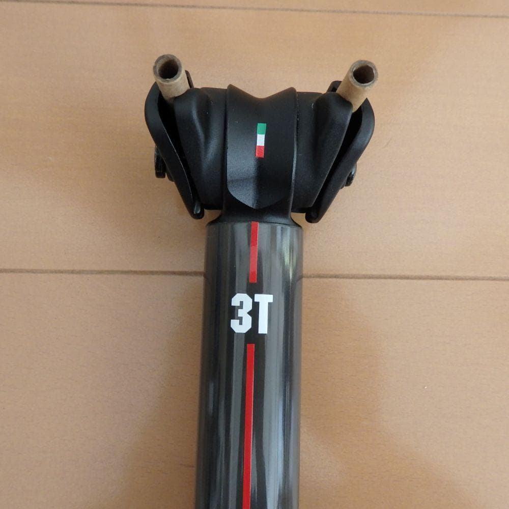 3T/ZERO 25 TEAM/φ31.6×350mm/カーボン/ブラック/中古