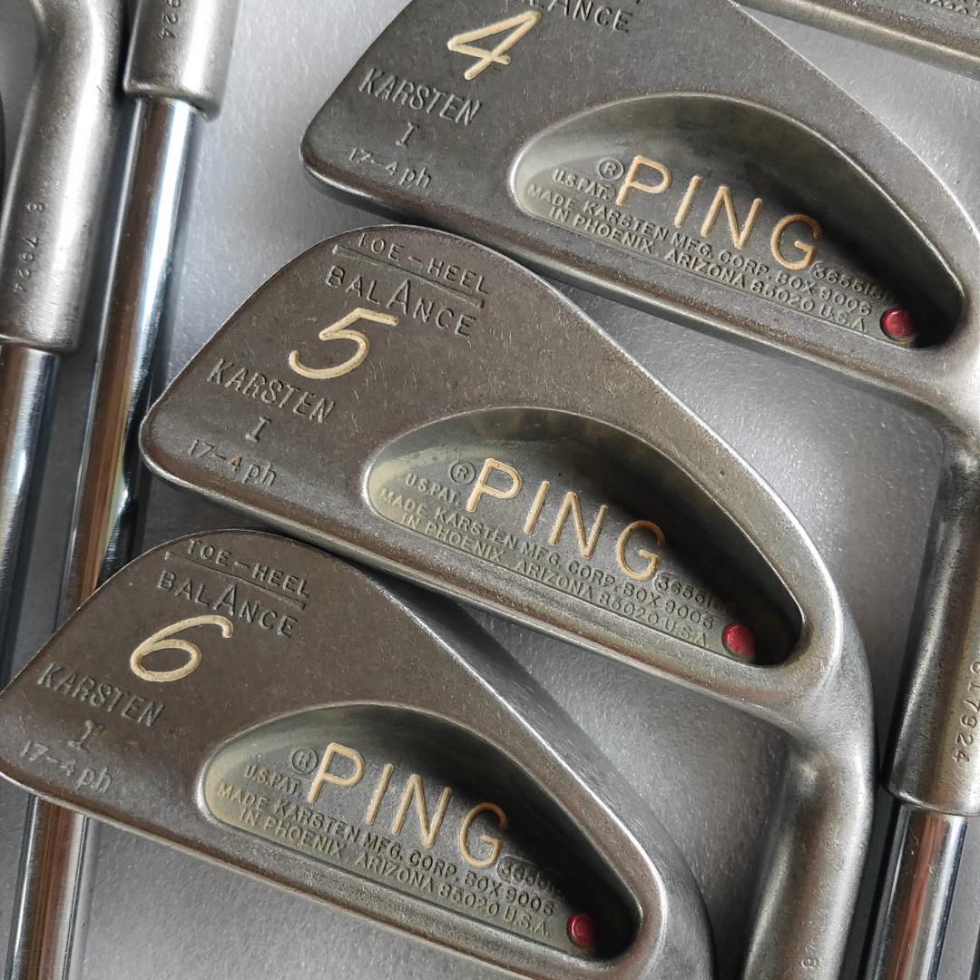 ピン PING KARSTEN Ⅰアイアン 9本セット 5A242