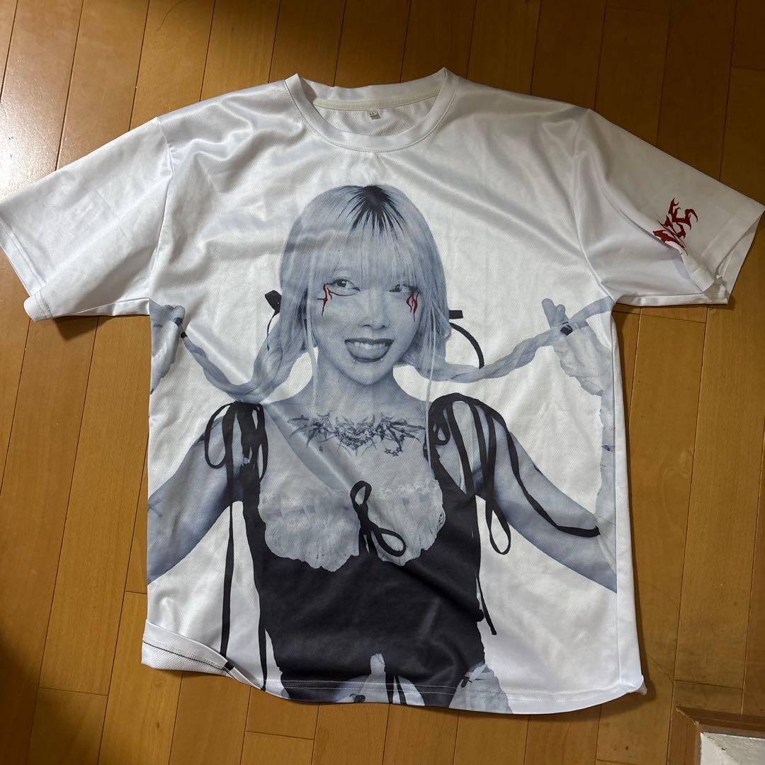 Haze かてぃ サイン入りチェキとTシャツセット
