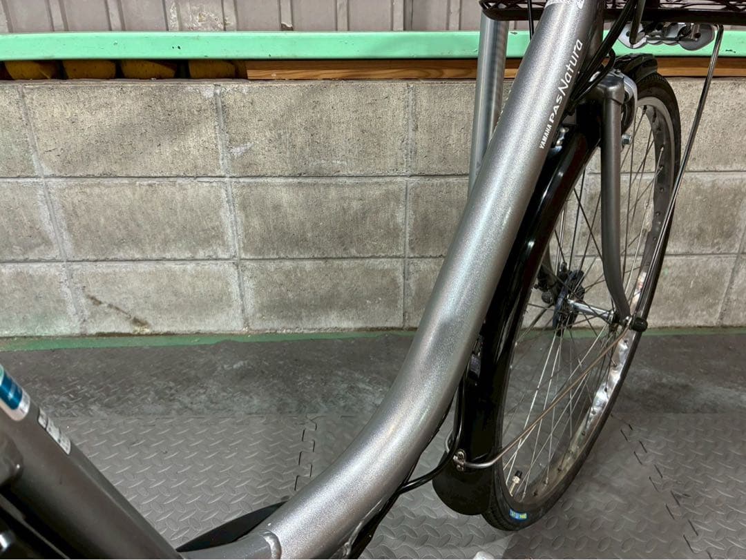 №8778電動自転車ヤマハPASナチュラ26インチ