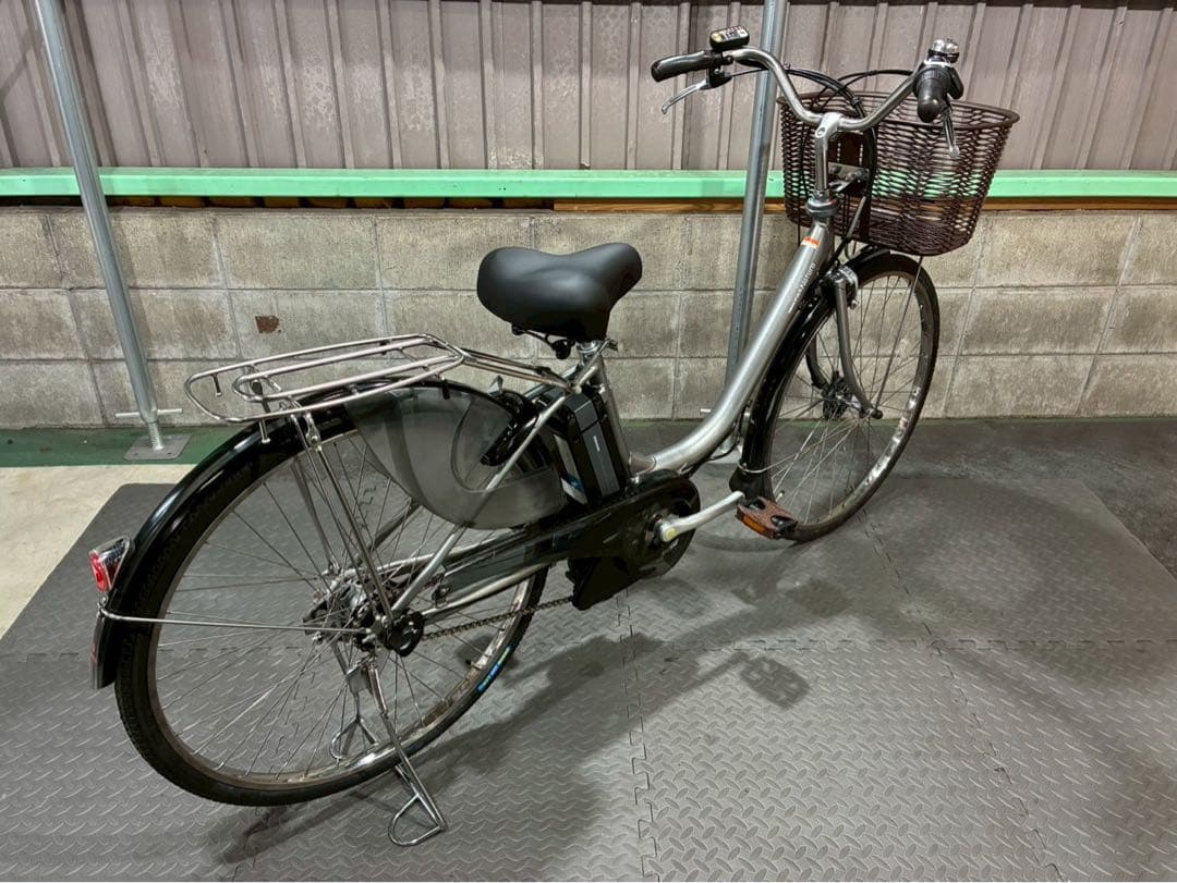 №8778電動自転車ヤマハPASナチュラ26インチ