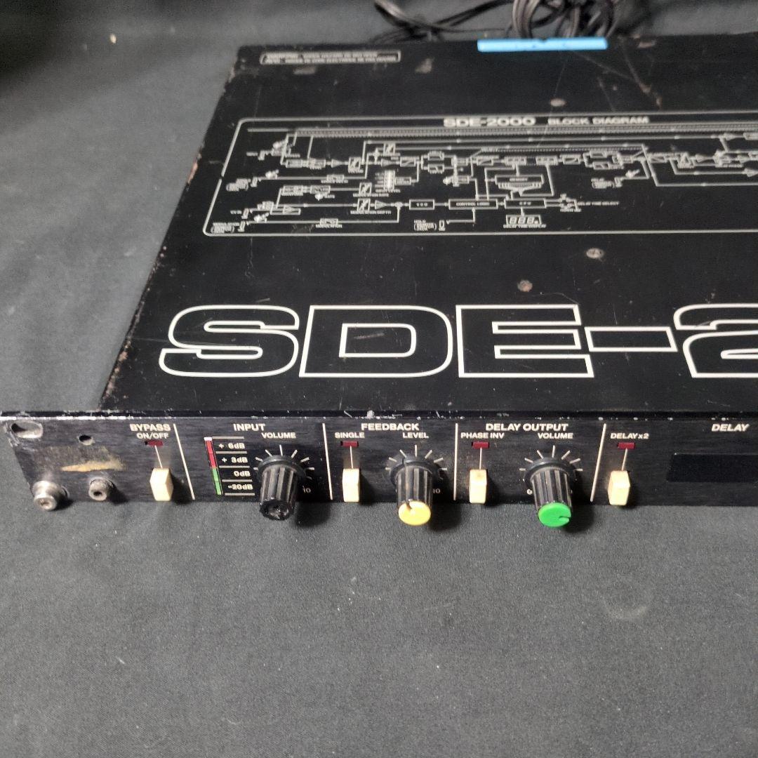 Roland SDE-2000 デジタルディレイ ラックエフェクター