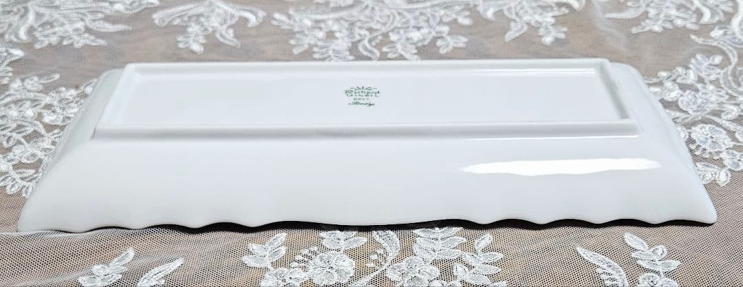 ラシュモア リチャードジノリ ベッキオホワイト 長方形皿 新品