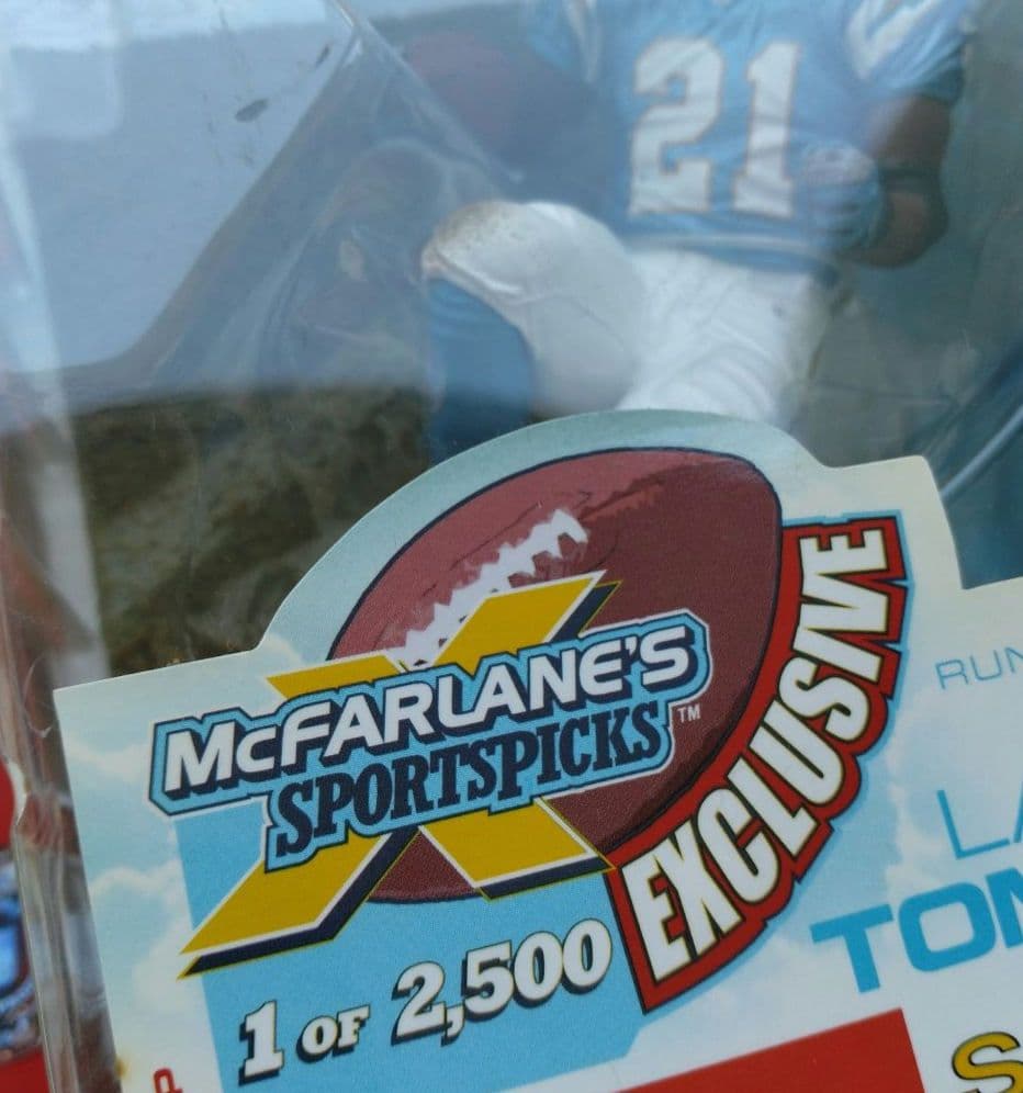 (限定品/未開封品)マクファーレンNFL ラダニアン・トムリンソン フィギュア