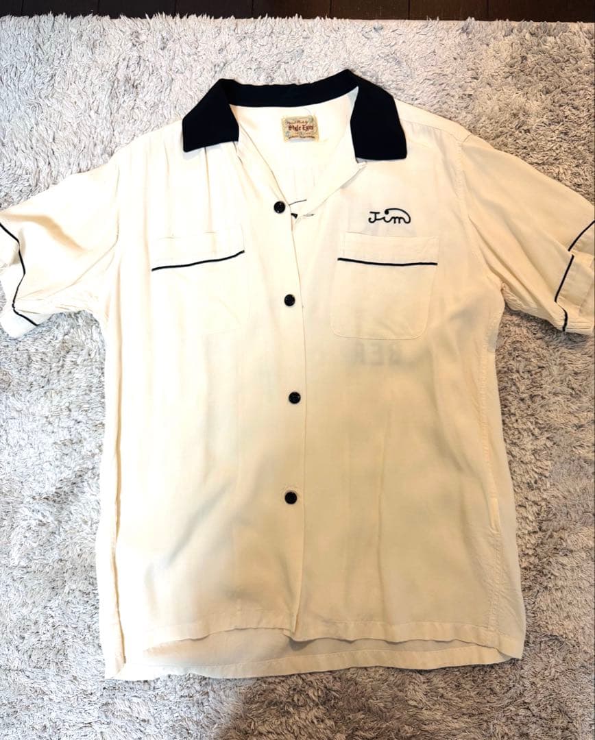 STYLE EYES RAYON BOWLING SHIRT“KING'S 5”
