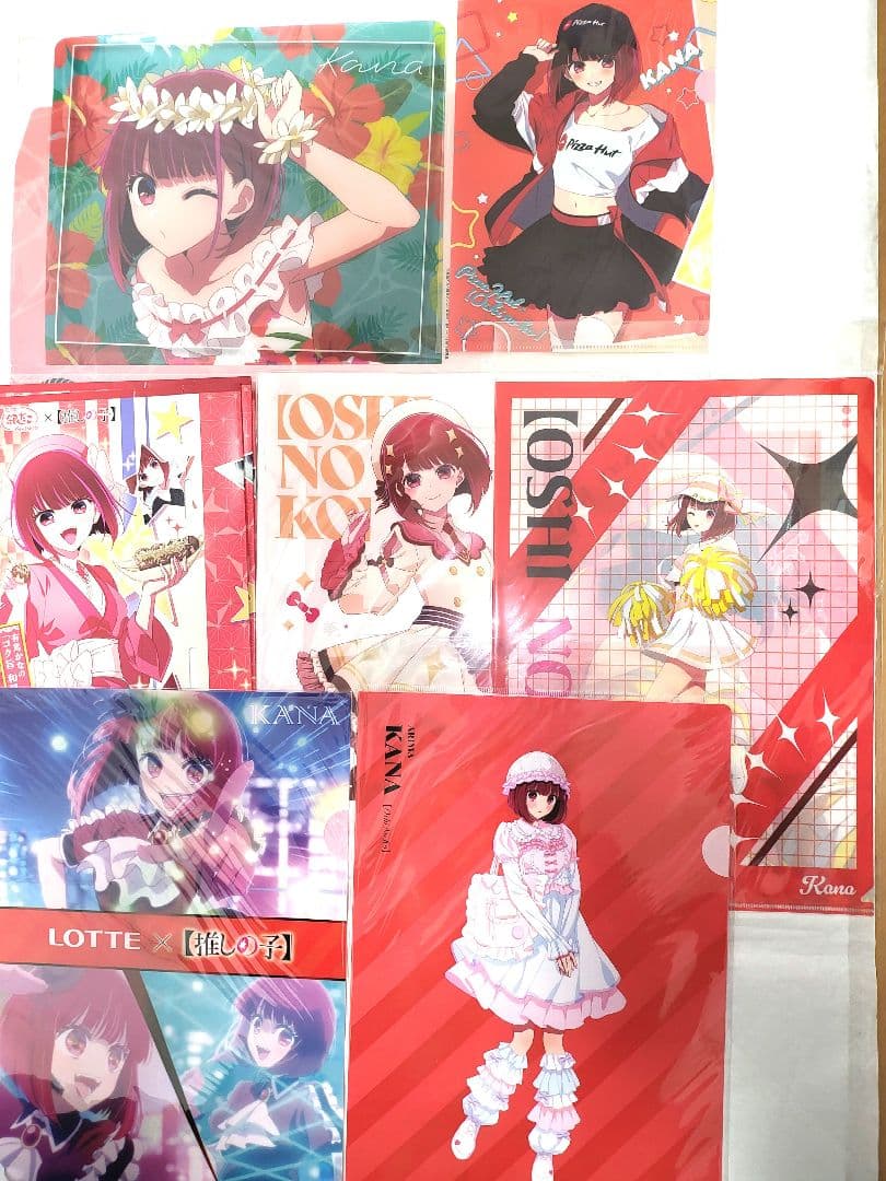 推しの子【有馬かな】缶バッジ　クリアファイルセット