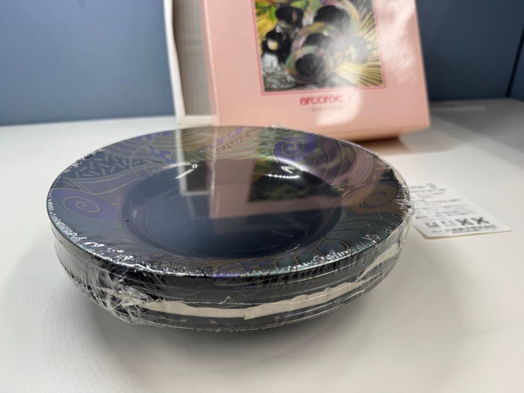 arcoroc リム皿　6枚セット