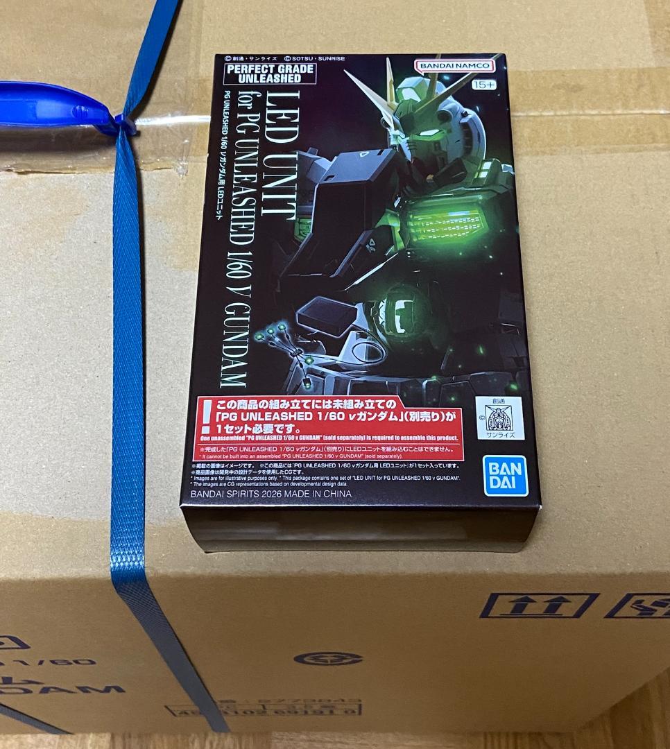 PG UNLEASHED 1/60 νガンダム + LEDユニットセット