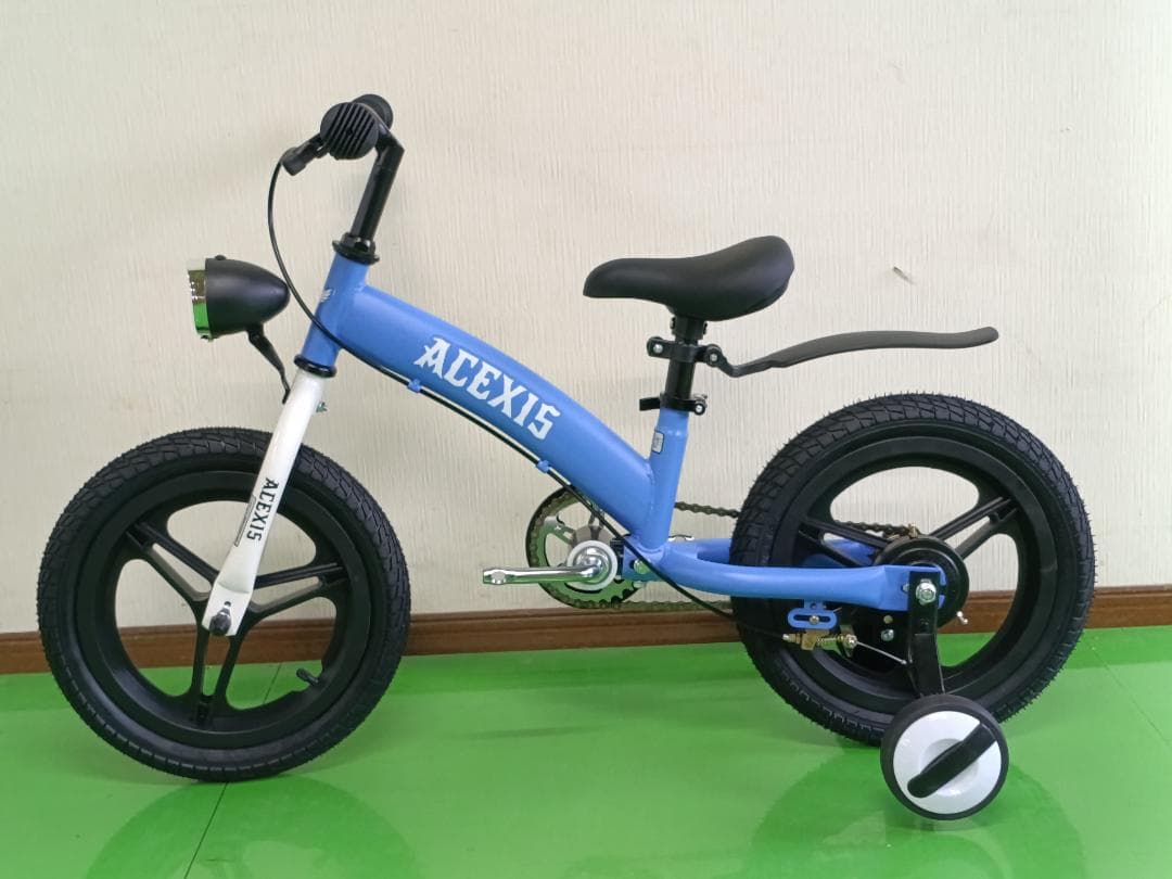 値下げ中！新品未使用 3in1 子供自転車 キックバイク 12インチ BLUE色