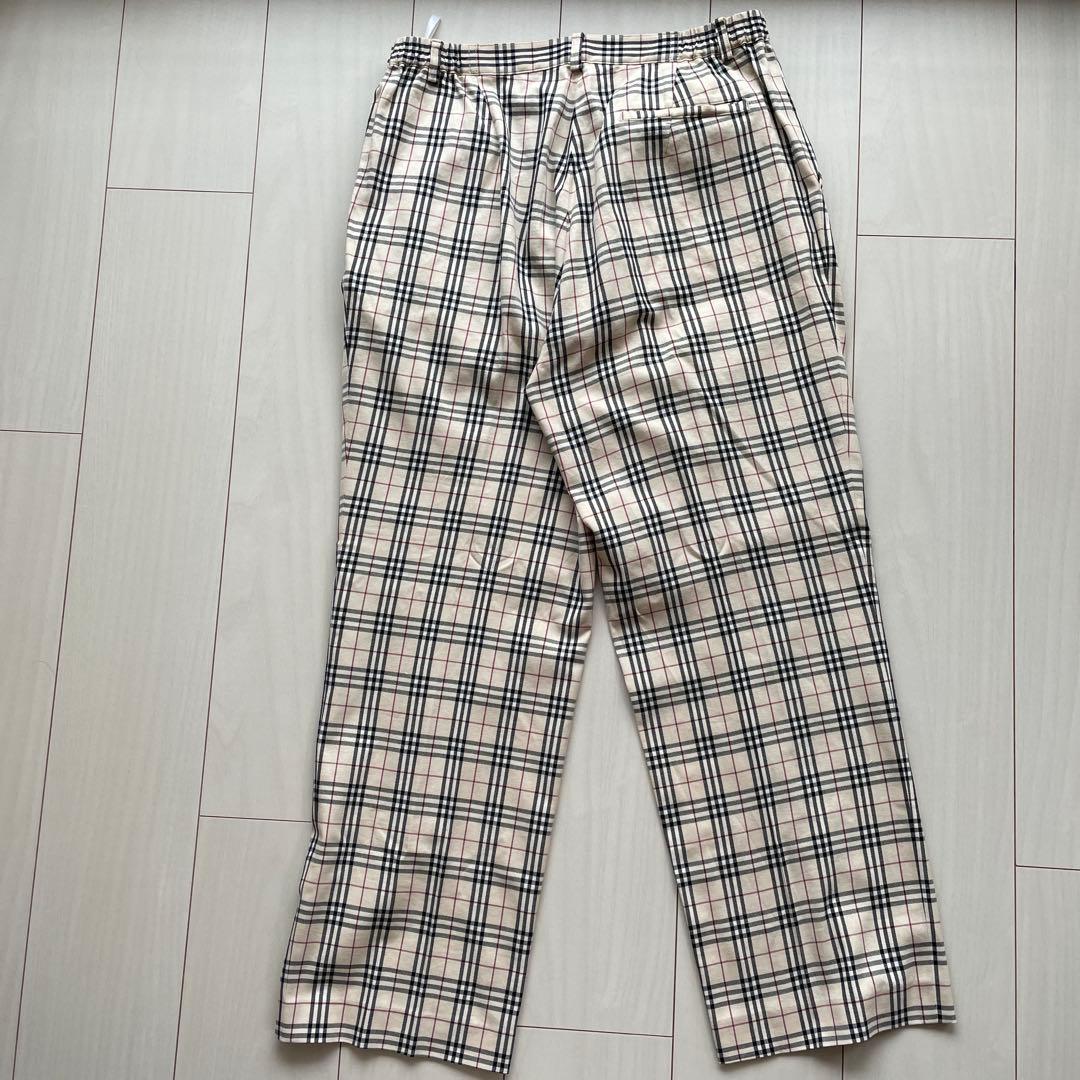 【15号2XL】BURBERRY GOLF ノバチェック柄　パンツ　大きめ