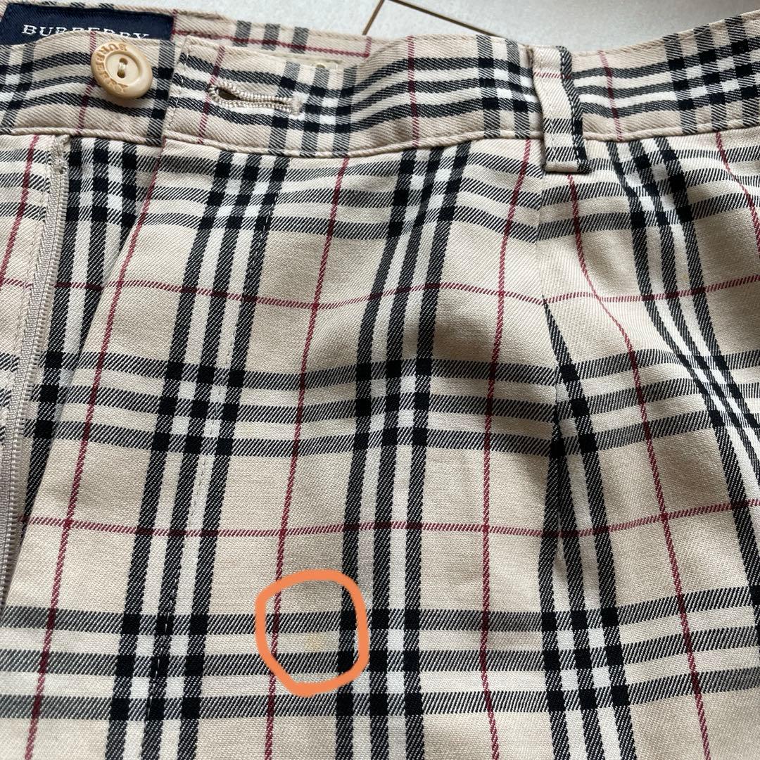 【15号2XL】BURBERRY GOLF ノバチェック柄　パンツ　大きめ