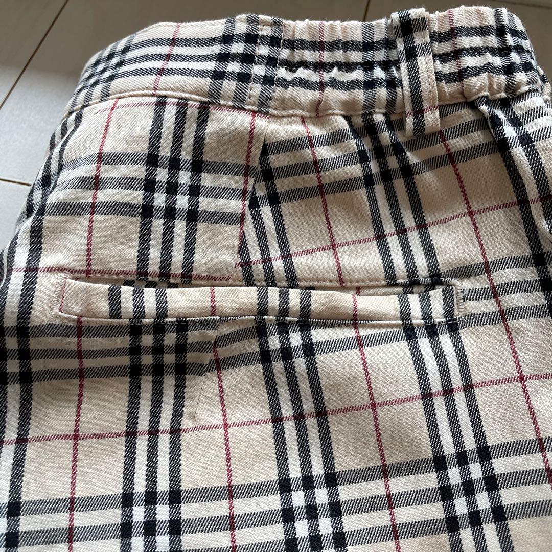 【15号2XL】BURBERRY GOLF ノバチェック柄　パンツ　大きめ