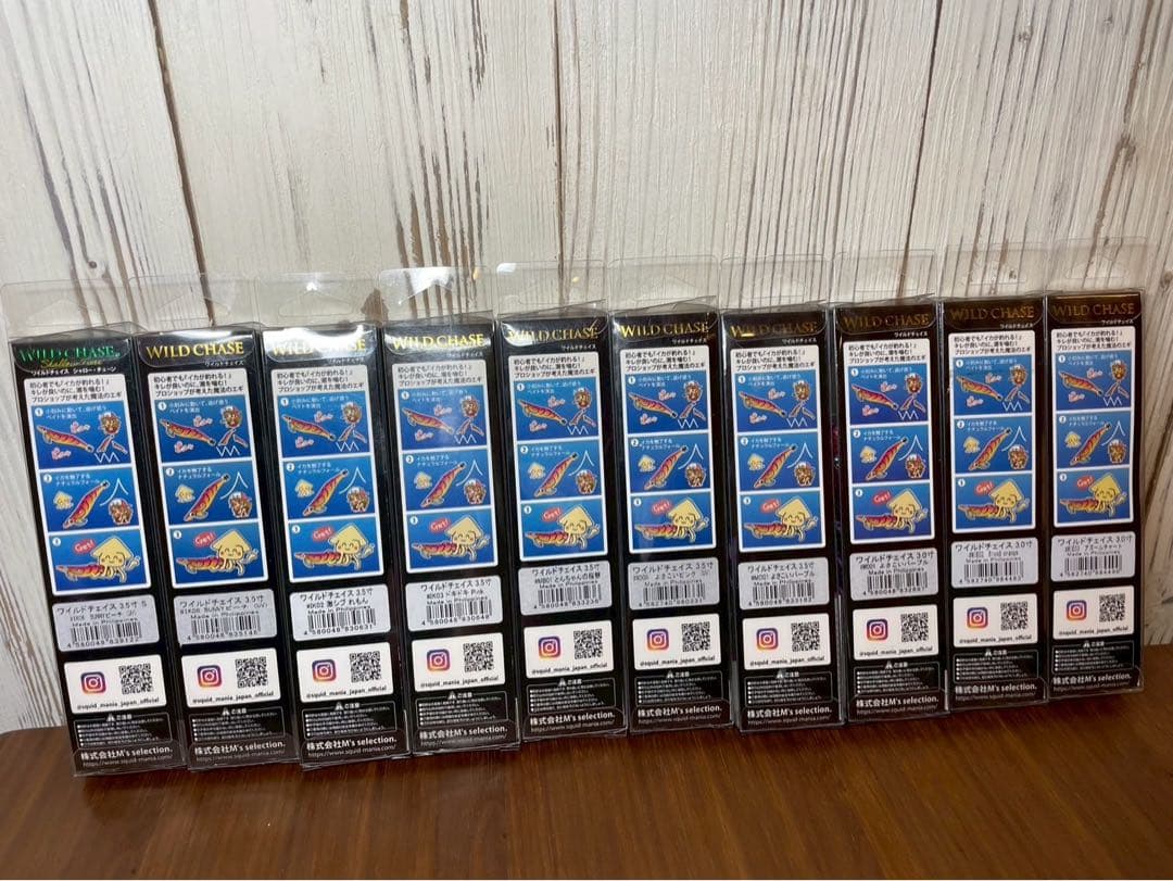 スクイッドマニア 餌木 10個セット　特注カラー新品未使用