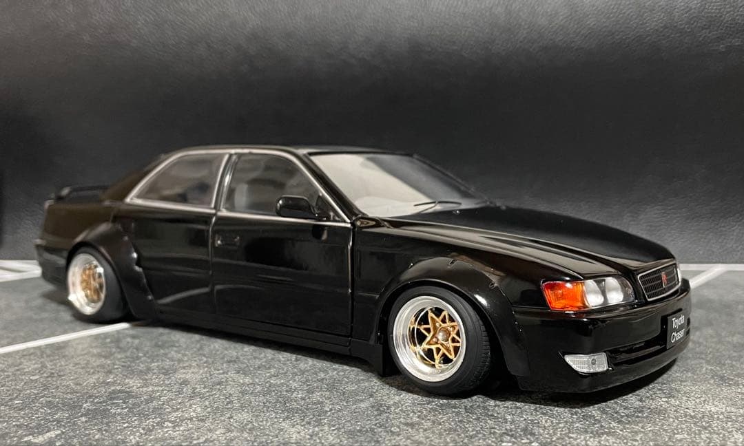 1/24 アシェット 国産名車 TOYOTA チェイサー改 旧車 カスタム