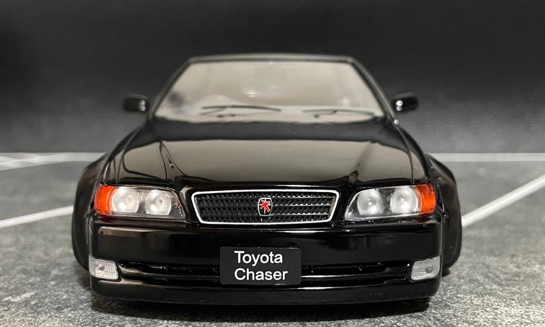 1/24 アシェット 国産名車 TOYOTA チェイサー改 旧車 カスタム