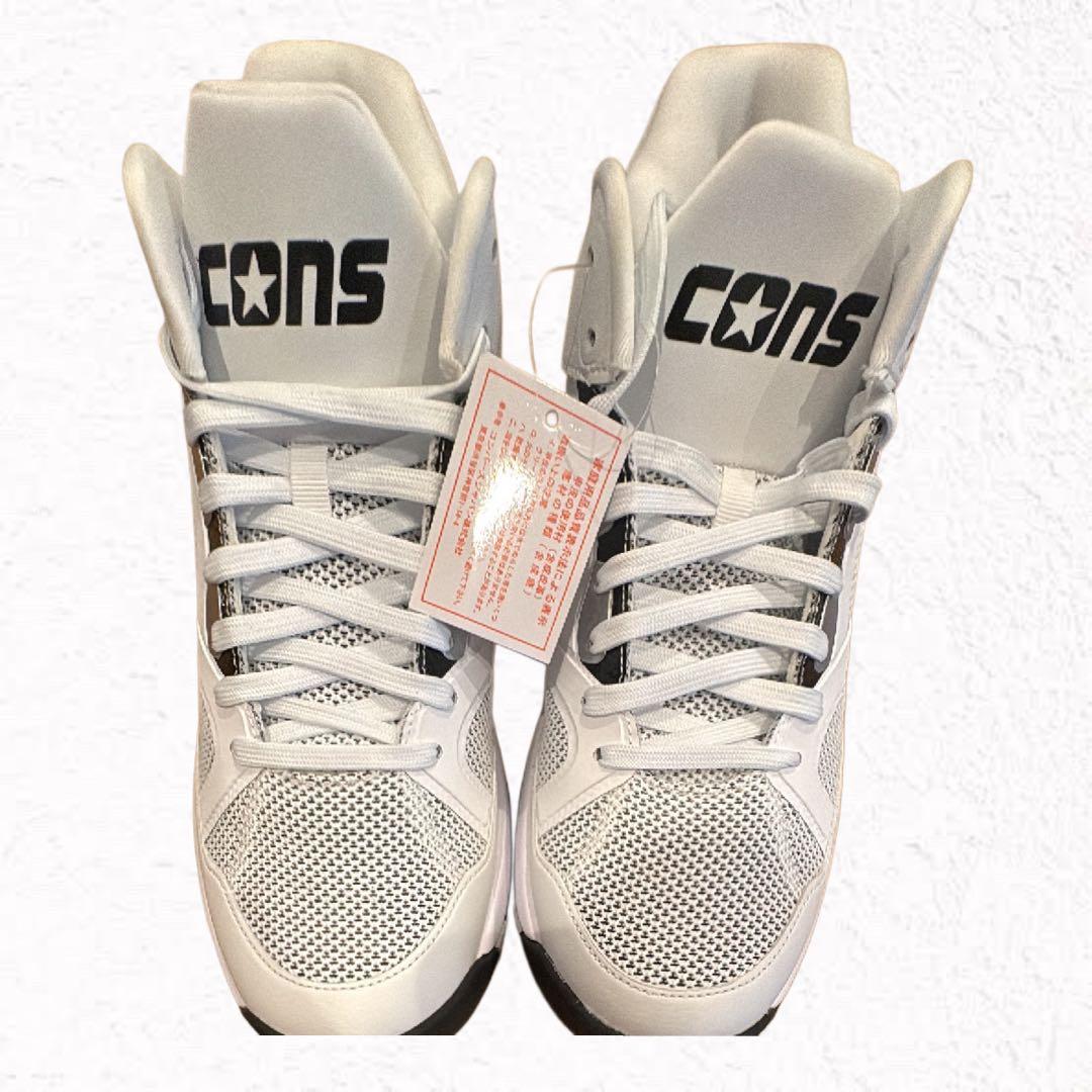 CONS ACCELERATOR MID ホワイト　27.5cm