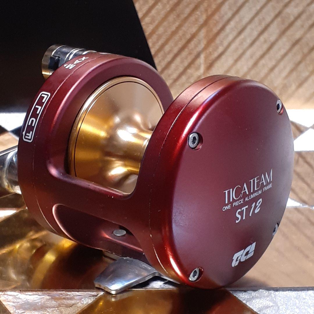 TICA TEAM ST12 ベイトリール トローリング 船用 磯釣り 極美品