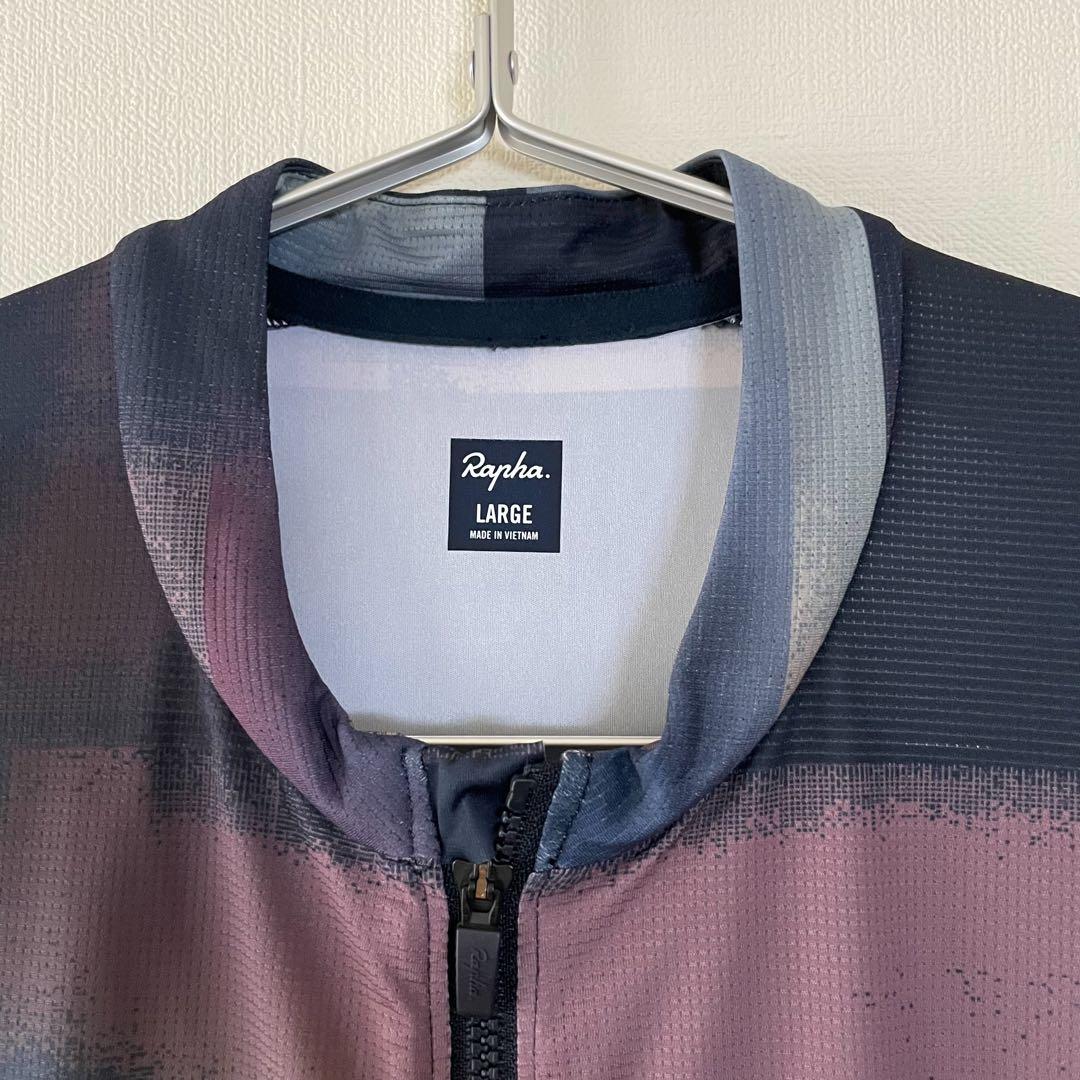 ［美品］Rapha メンズ プロチーム トレーニングジャージ（プリント）