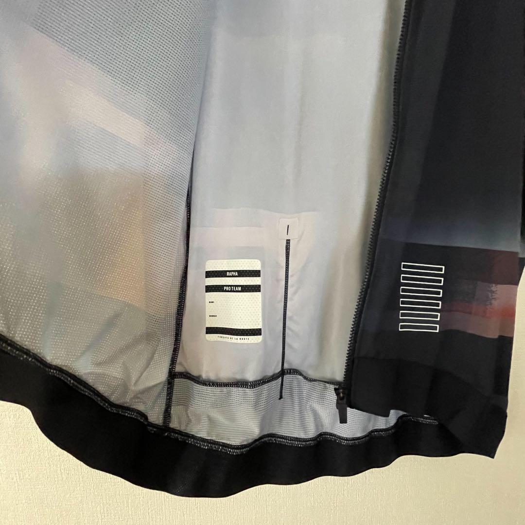［美品］Rapha メンズ プロチーム トレーニングジャージ（プリント）