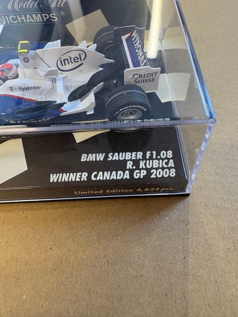 ミニチャンプス  ザウバー F1.08 R. KUBICA カナダ優勝