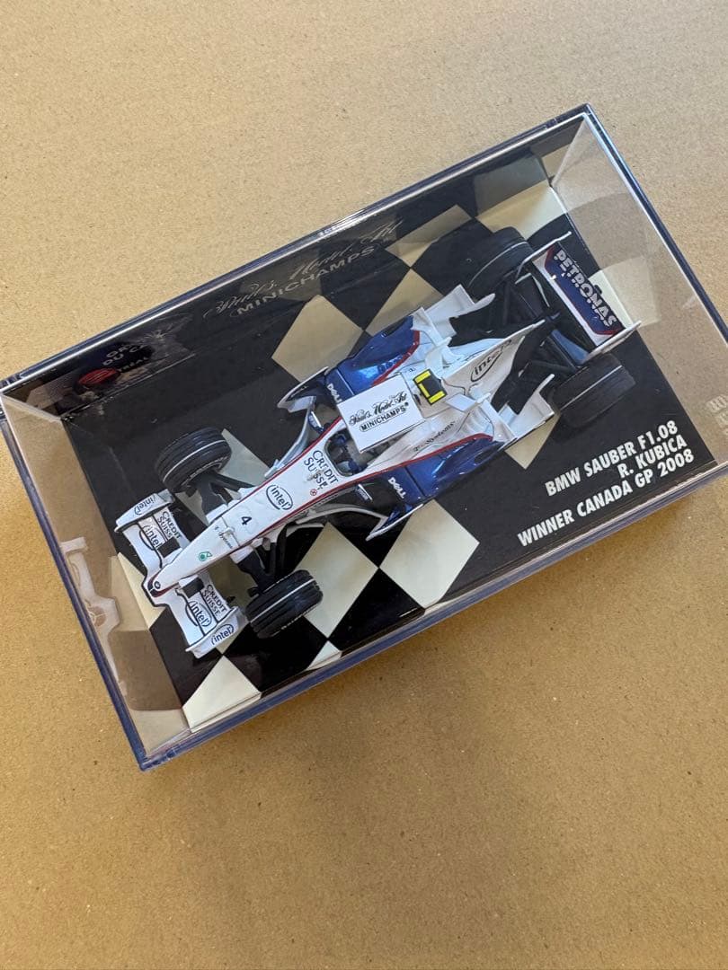 ミニチャンプス  ザウバー F1.08 R. KUBICA カナダ優勝