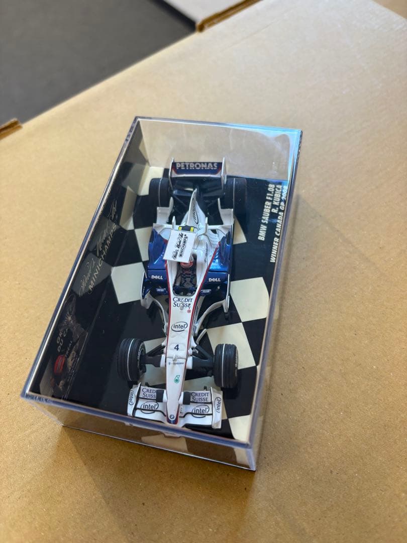 ミニチャンプス  ザウバー F1.08 R. KUBICA カナダ優勝
