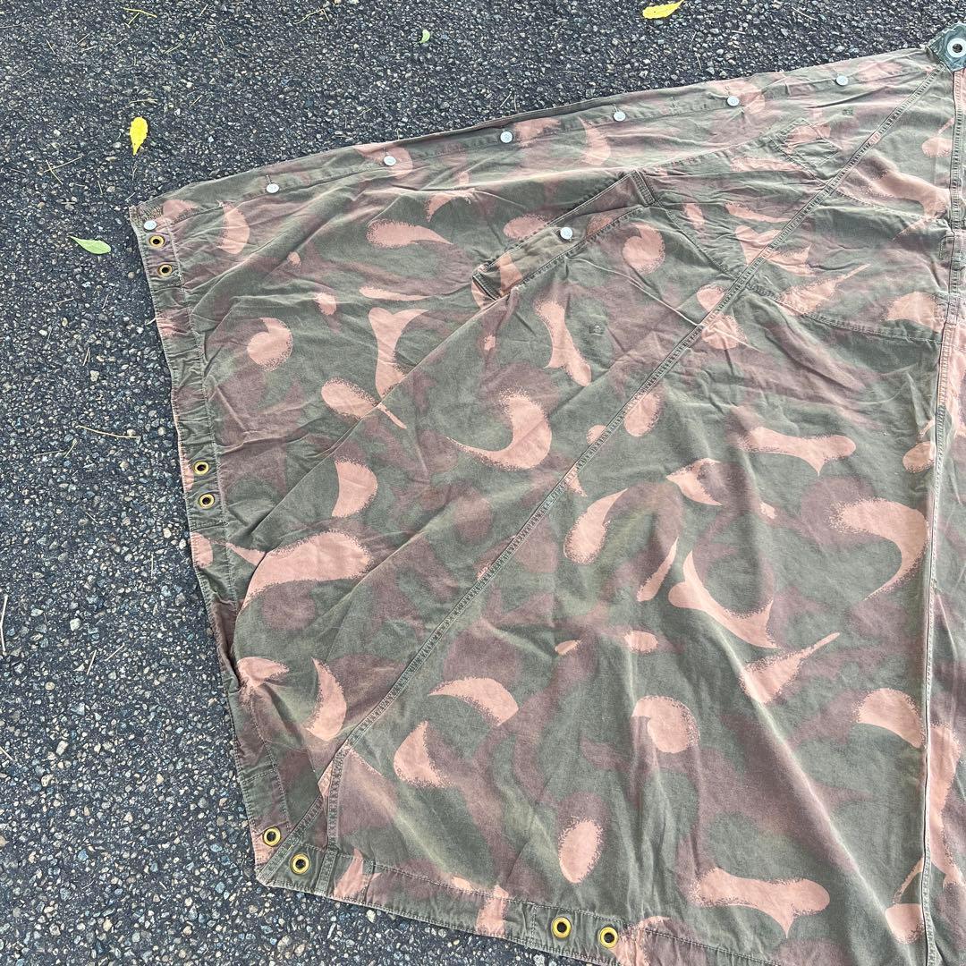 希少、入手困難！ハンガリー軍幕　ポンチョテント　2枚セット
