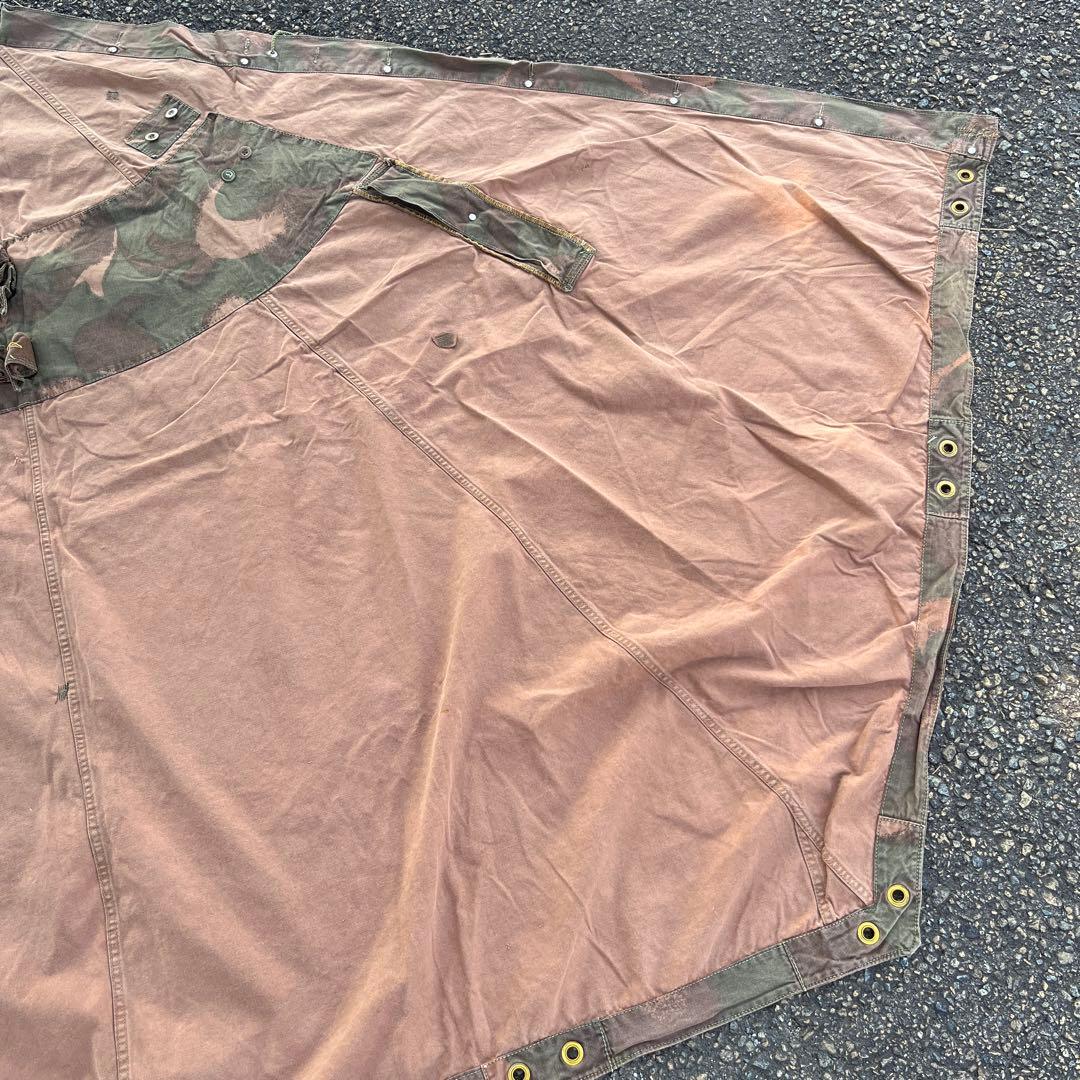 希少、入手困難！ハンガリー軍幕　ポンチョテント　2枚セット