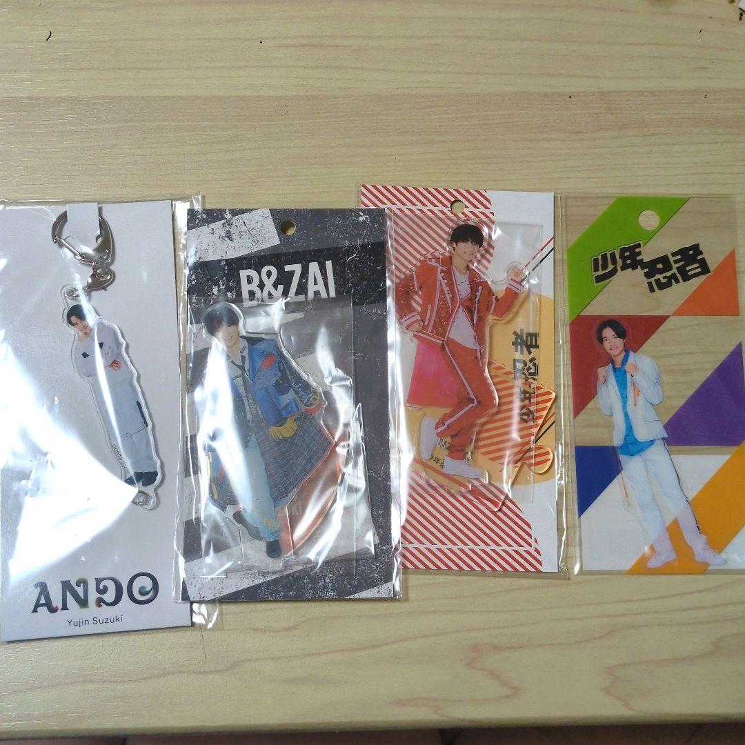 B&ZAI 鈴木悠仁 ストラップ アクリルキーホルダー その他アクスタ プロカ