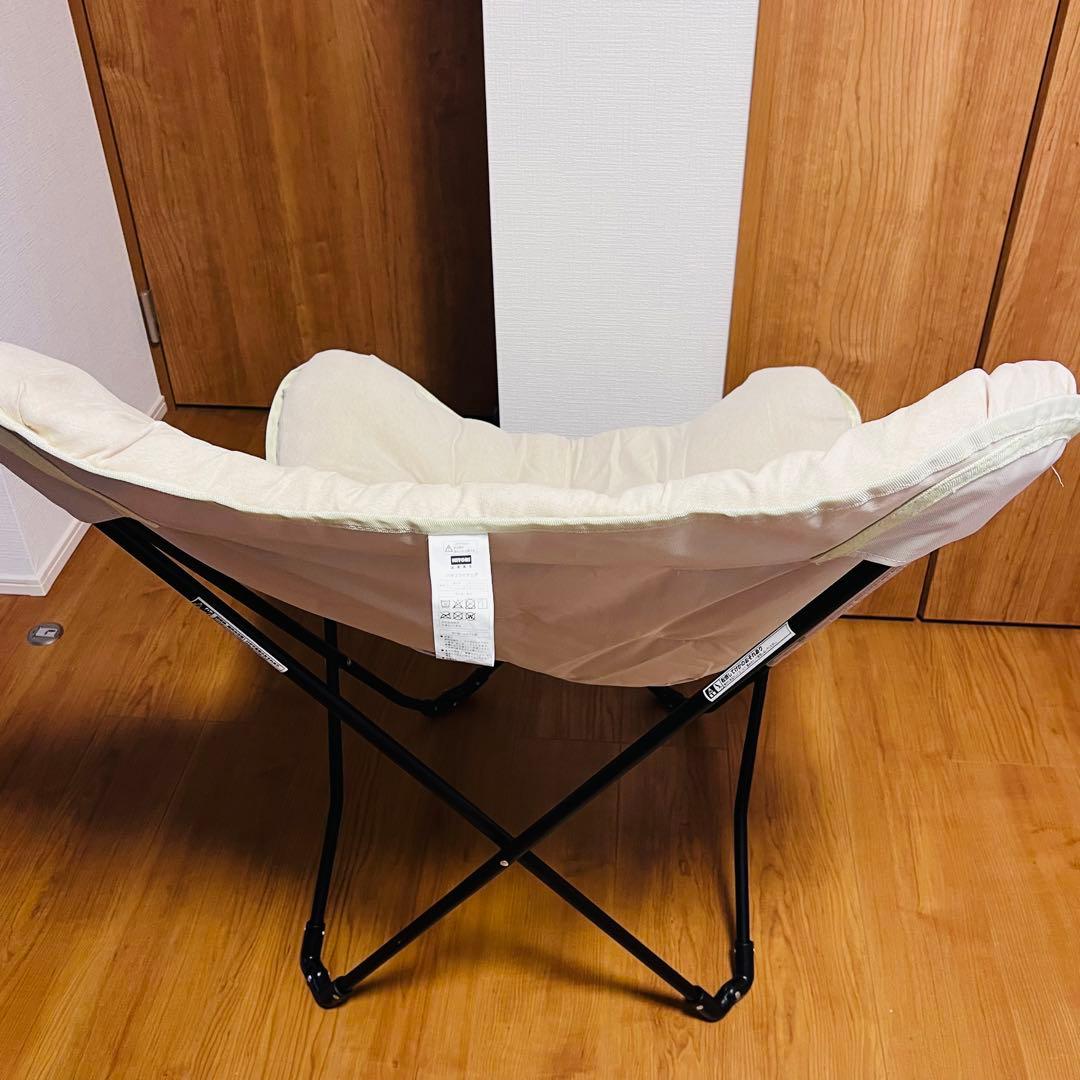 ニトリ 洗える バタフライチェア　折りたたみチェア 2脚セット