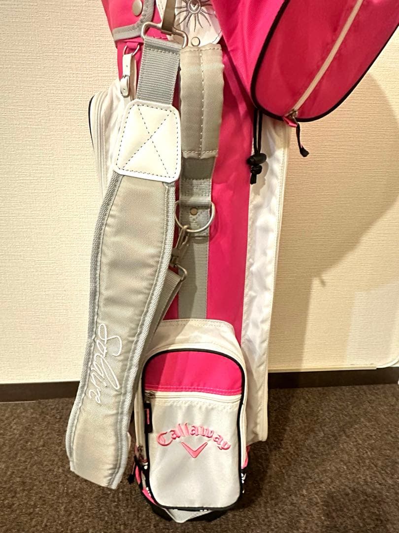 この2日間のみ値下げ❗️Callaway solaireゴルフクラブバッグ ピンク