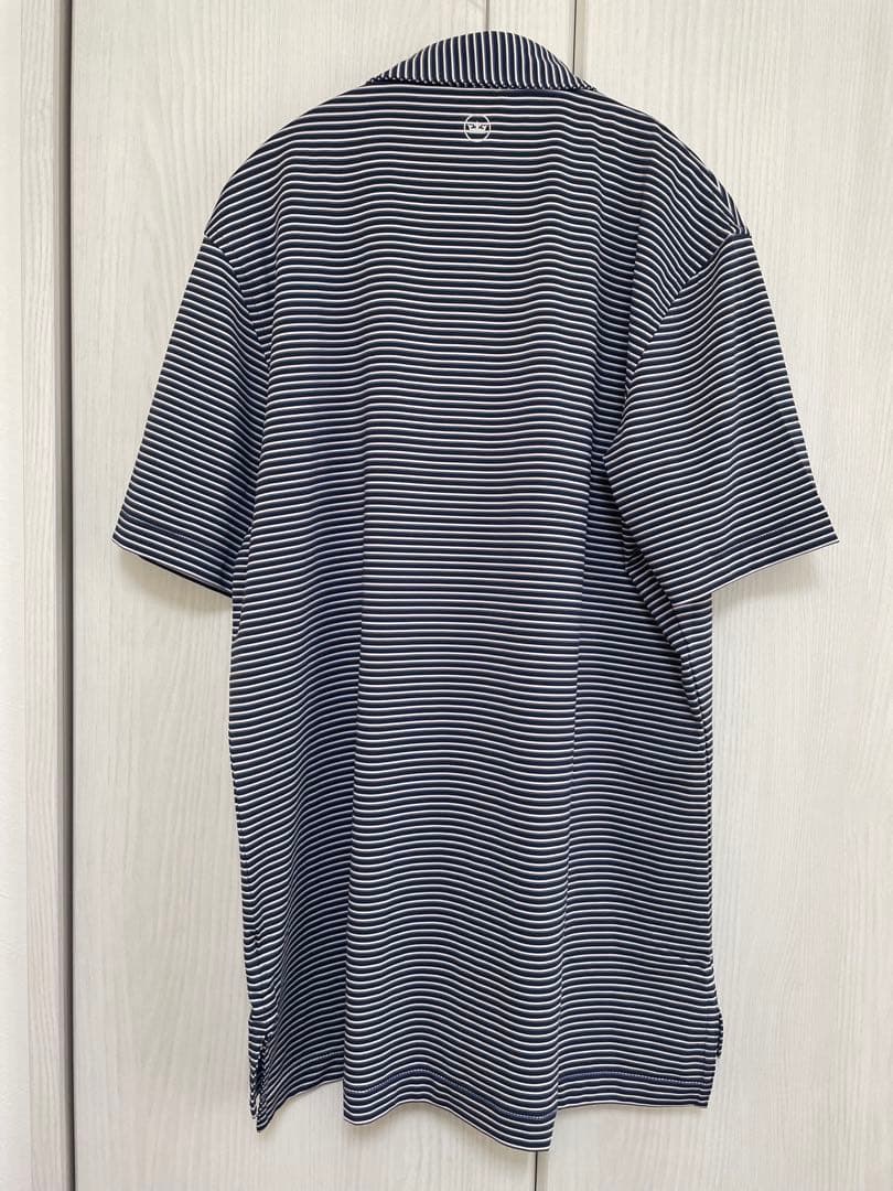 【新品タグ付】PETER MILLAR M 紺 ゴルフ UPF50