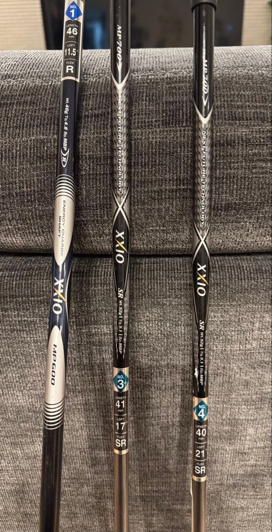TaylorMadeBurnerアイアン+ゼクシオドライバー+ユーティリティ