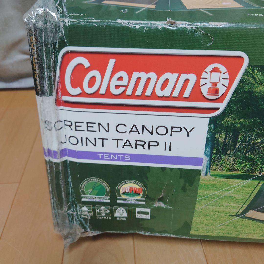 未使用品 coleman SCREEN CANOPY JOINT TARP II
