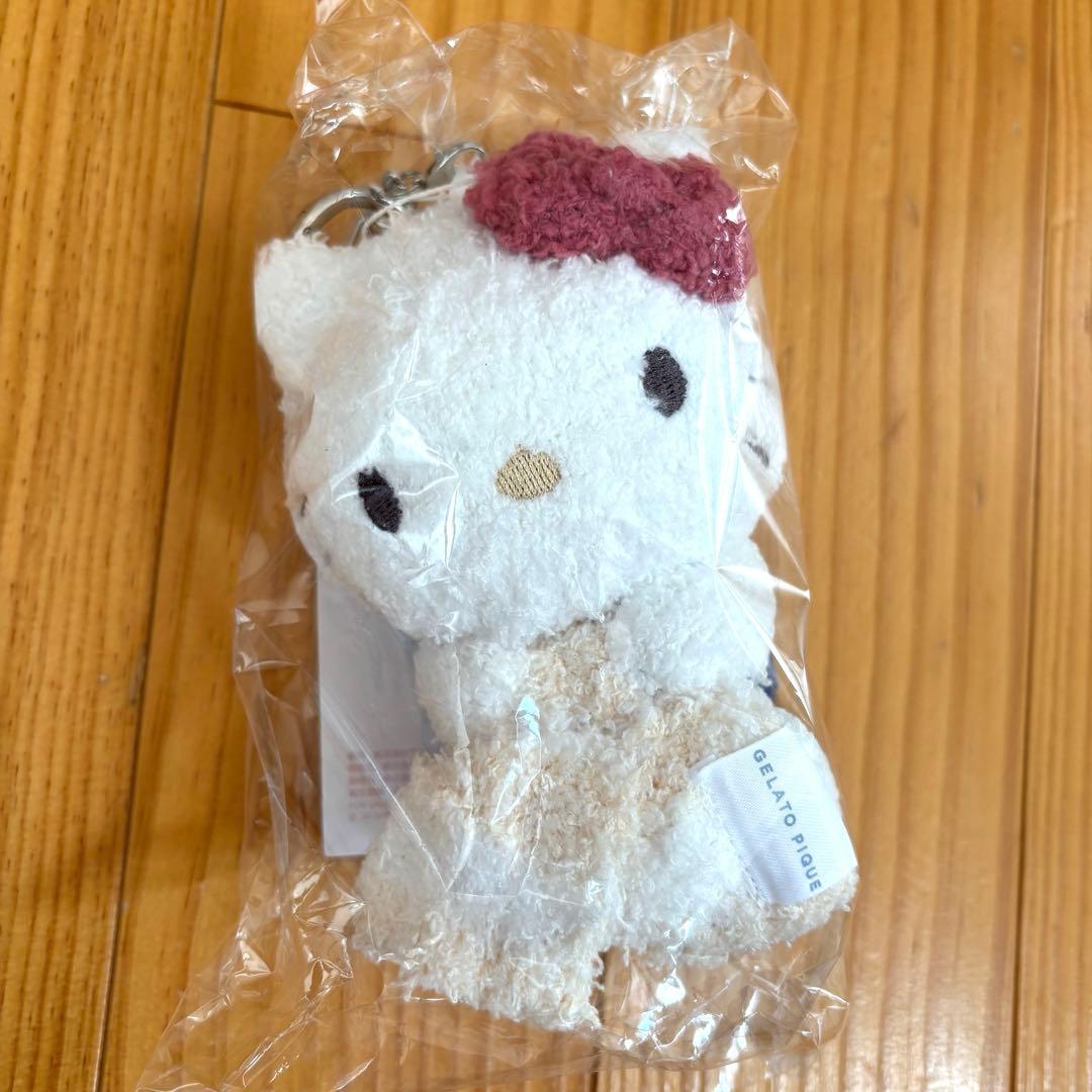 gelato pique　サンリオハウス　ベビモコぬいぐるみキーチャーム　キティ