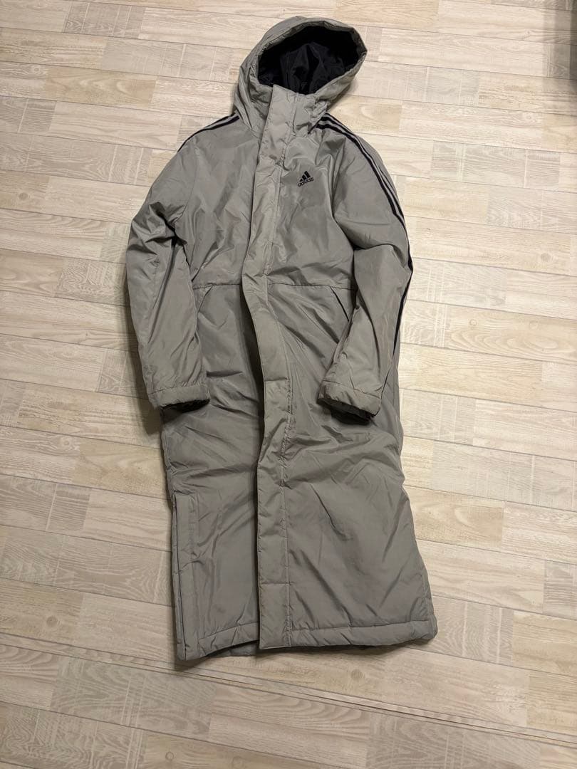 adidas フード付き　ベンチコート　2xl