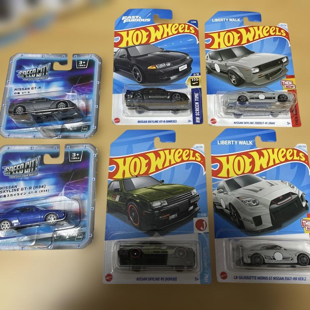 ホットウィール　GT-R LBWK リバティウォーク