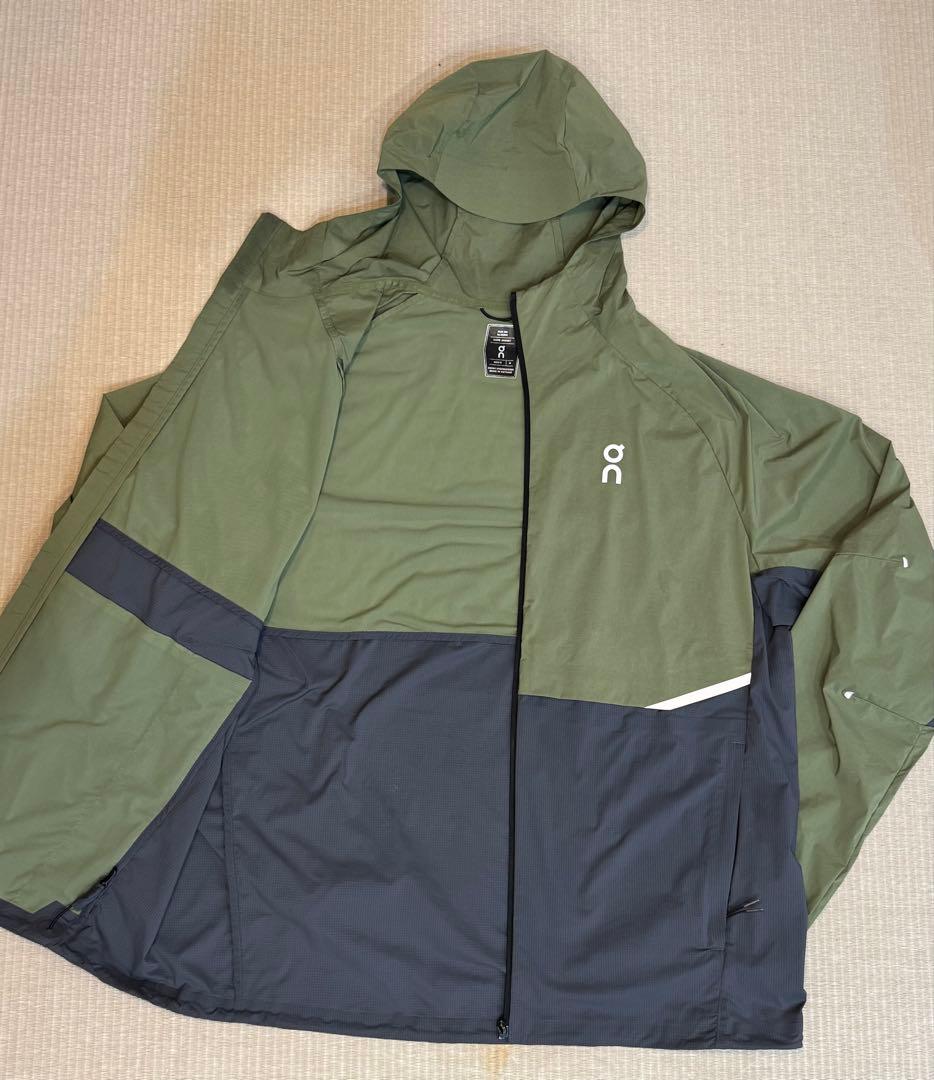 On Core Jacket メンズM ランニングジャケット フード付き