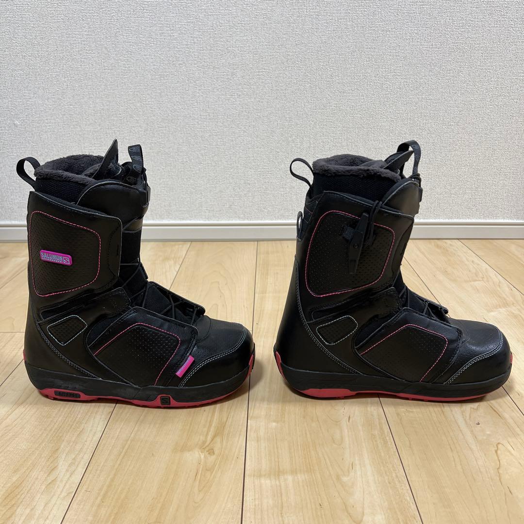 【美品_即日発送】SALOMON スノボブーツ PEARL 23.5cm