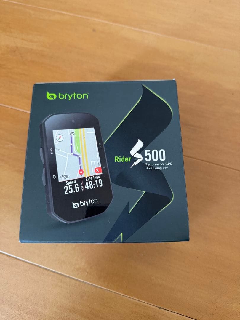 bryton S500 サイクルコンピュータ＋センサー、ライト
