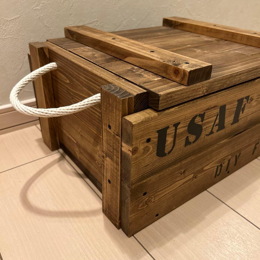 ミリタリー風収納BOX