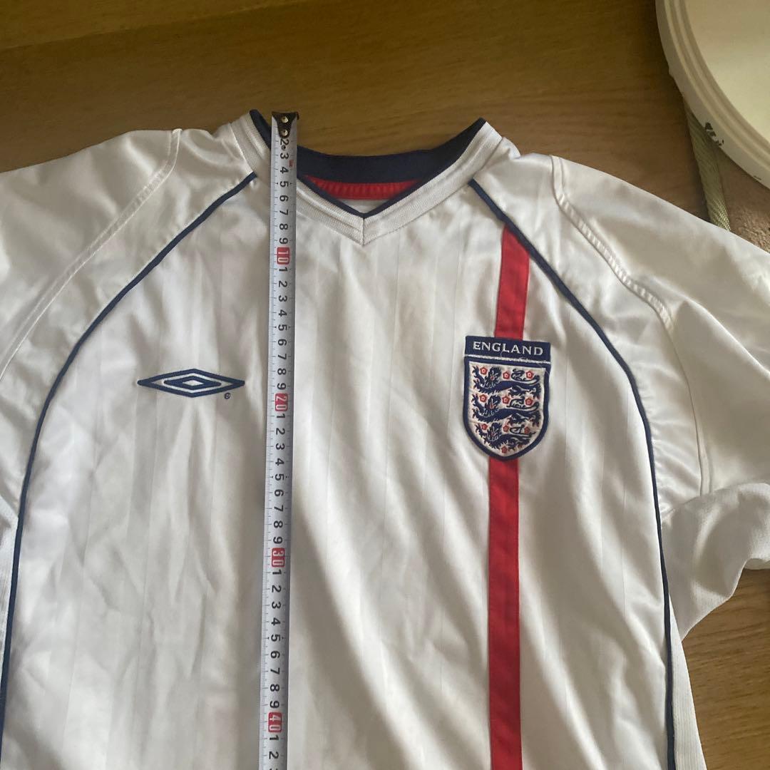 00s umbro england イングランド代表　ユニフォーム　ゲームシャツ