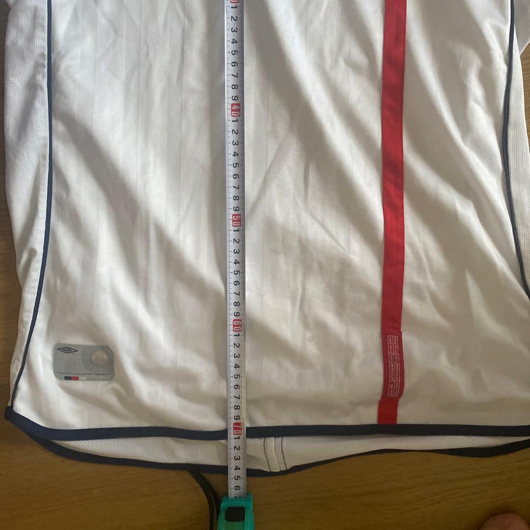 00s umbro england イングランド代表　ユニフォーム　ゲームシャツ