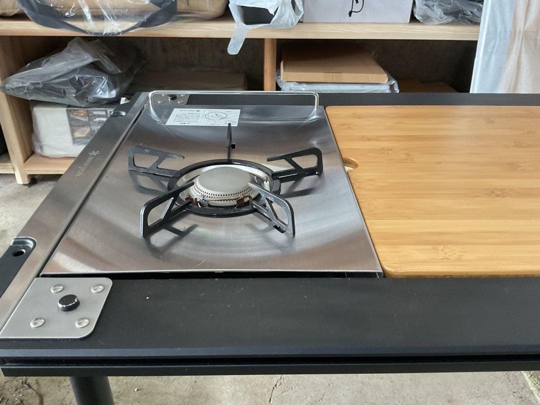 美品・廃盤品 ギガパワー プレートバーナー LI スノーピーク
