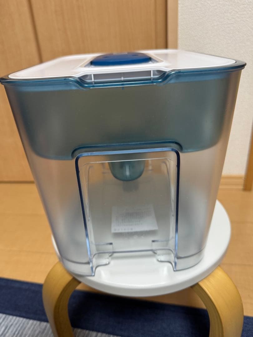BRITA 浄水器 透明・青　純正カートリッジ5個