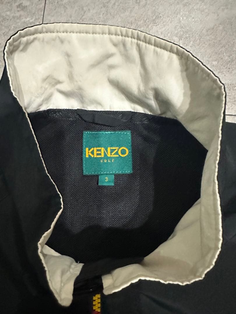KENZO GOLF ナイロンジャケット　2way 希少ケンゾーゴルフ上着