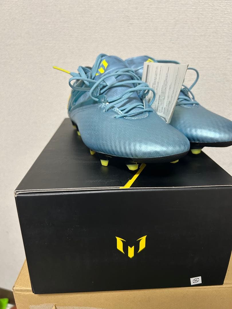 絶版品　adidas MESSI 15.1 FG/AG 25.5cm ブルー