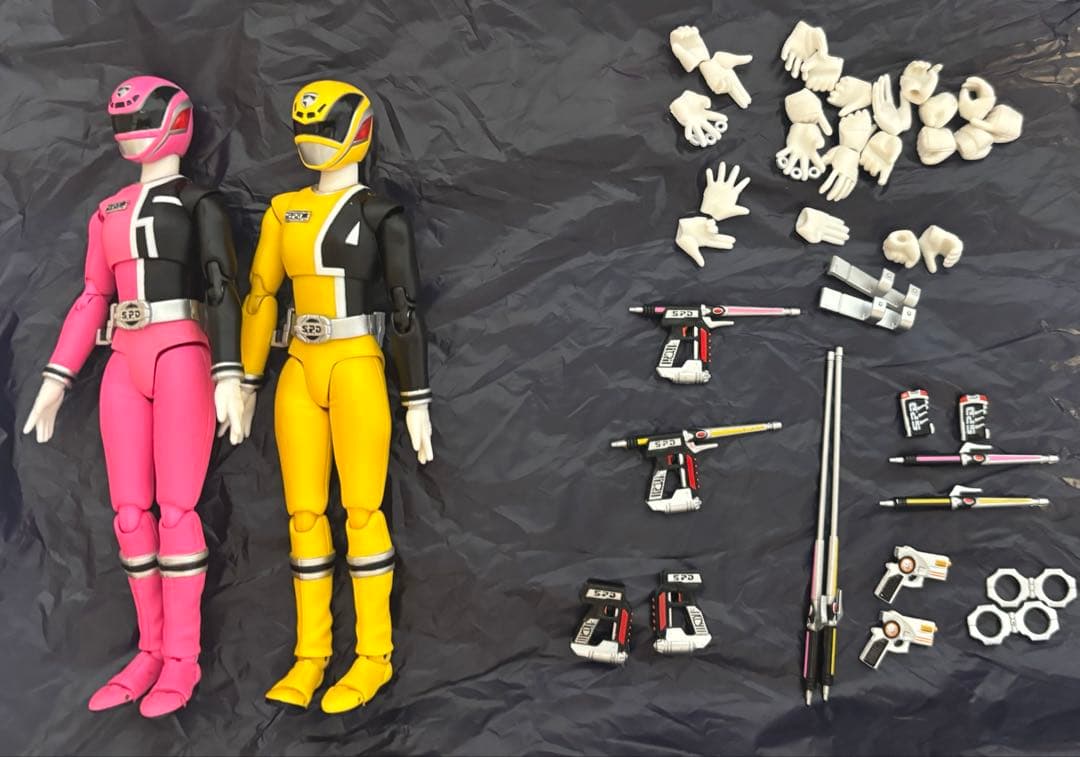 S.H.Figuarts デカピンク　デカイエロー　セット