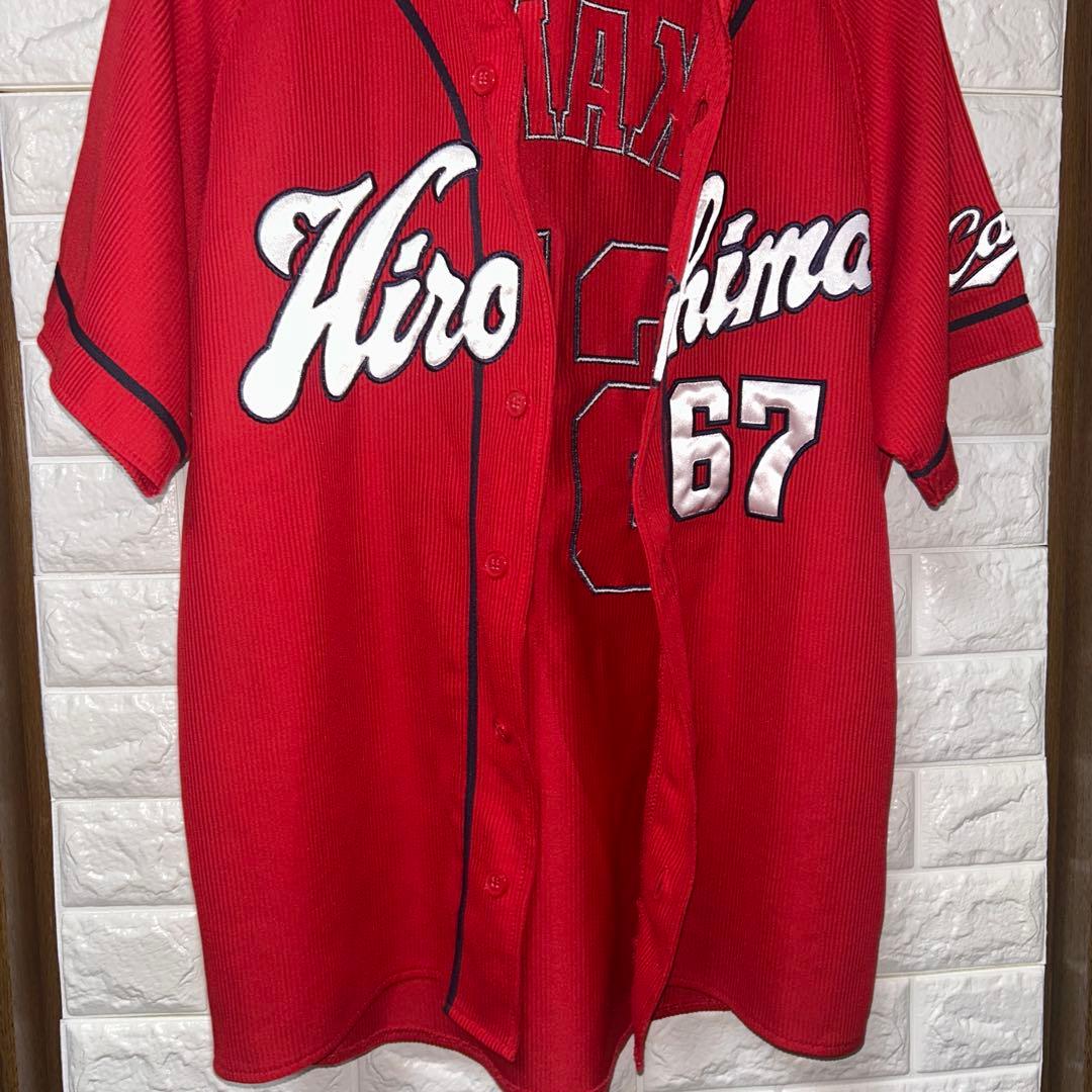 広島東洋カープ 中村祐太 67番　ユニフォーム　Mサイズ